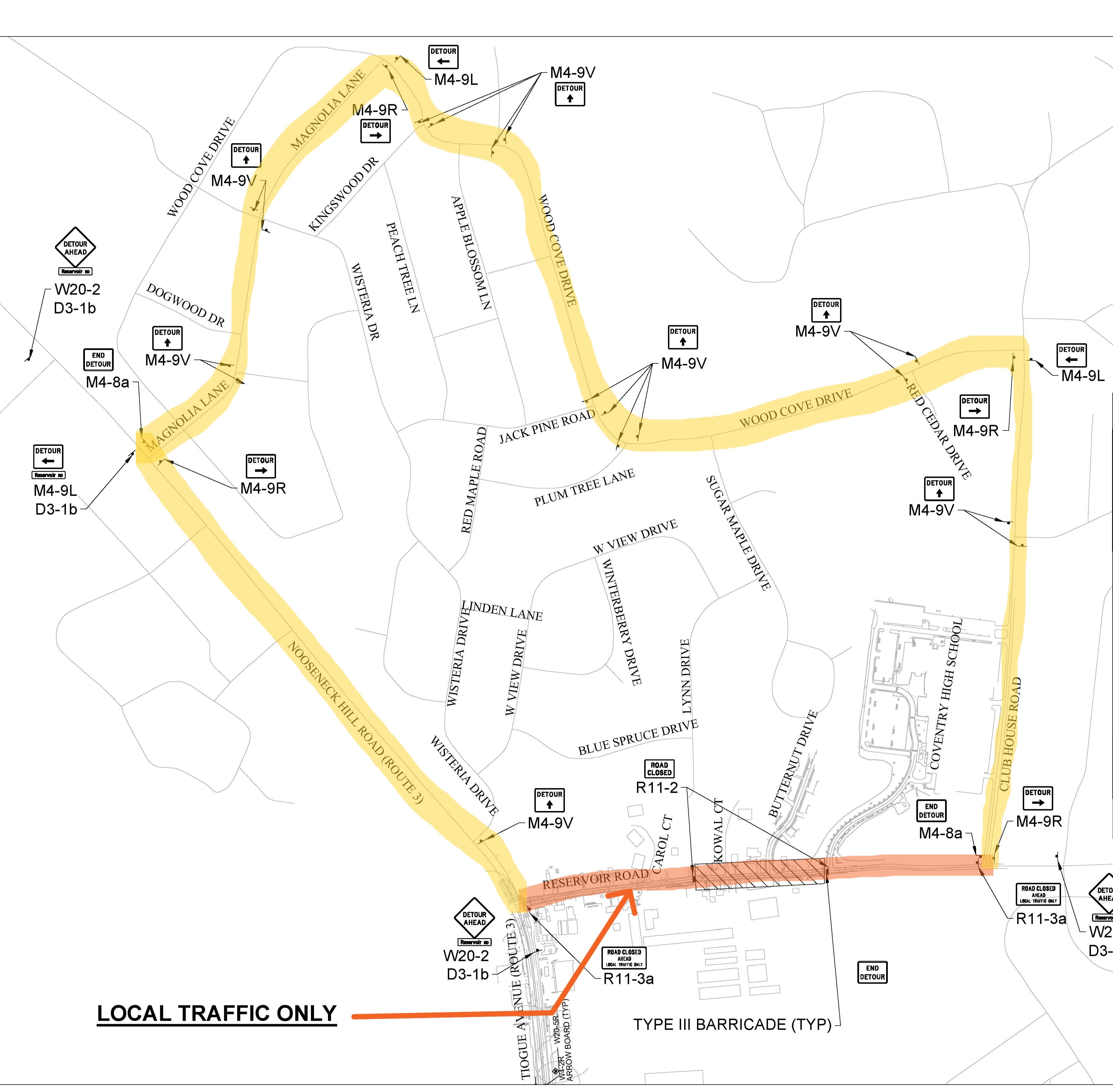 detour plan