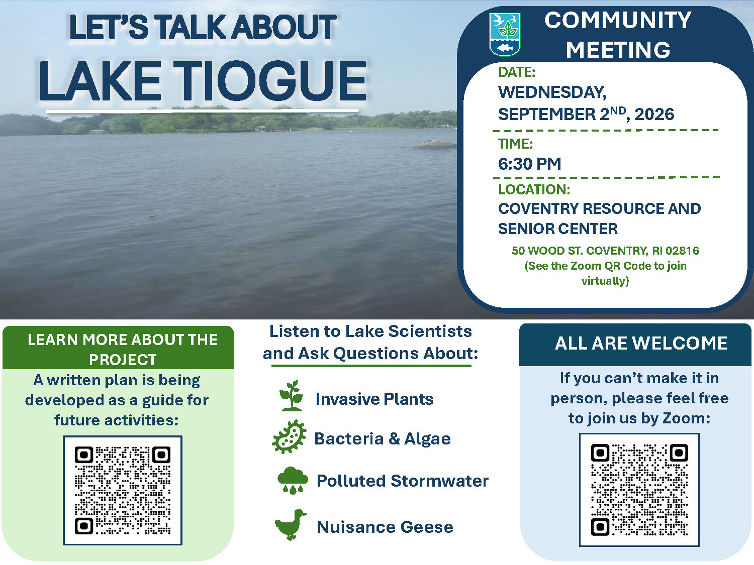 lake tiogue meeting