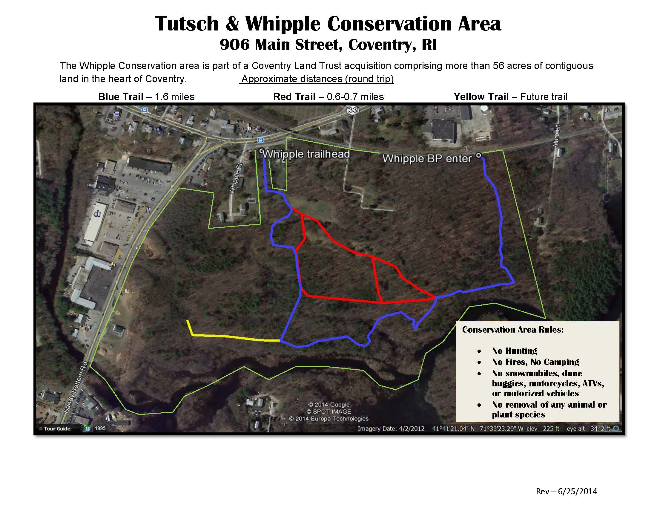 whipple trail map